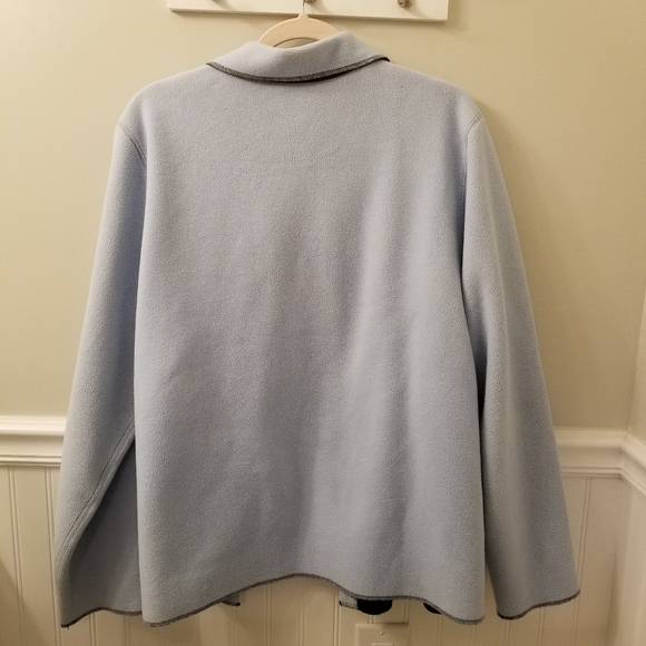 Denim & Co soft blazer jacket - Picture 2 of 4